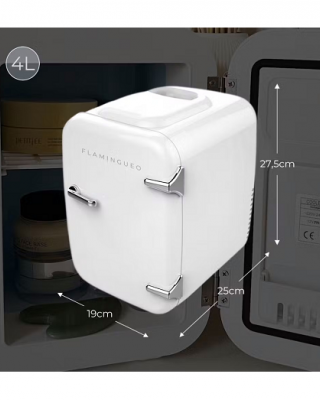 FLAMINGUEO FRIDGE - WHITE 4LT.