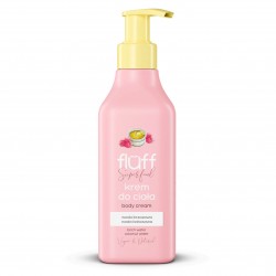 FLUFF Body Cream - Creme Brulee with Rasberries 200ml
