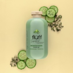 FLUFF Detoxifying Shower Gel - Cucumber & Green Tea 500ml