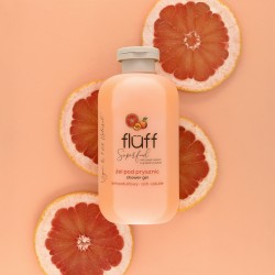 FLUFF Refreshing Shower Gel - Peach & Grapefruit Anti Cellulite 500ml