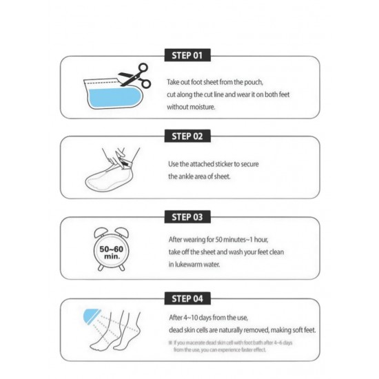 FRUDIA - My Orchard Peach Foot Peeling Mask 