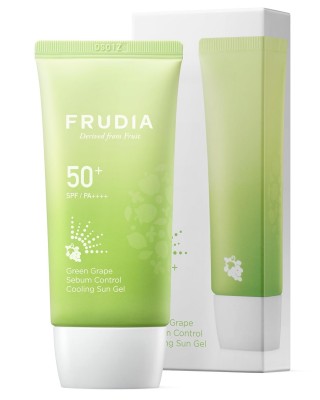FRUDIA - High Protection Green Grape Sebum Control Cooling Sun Gel SPF50+ PA++++
