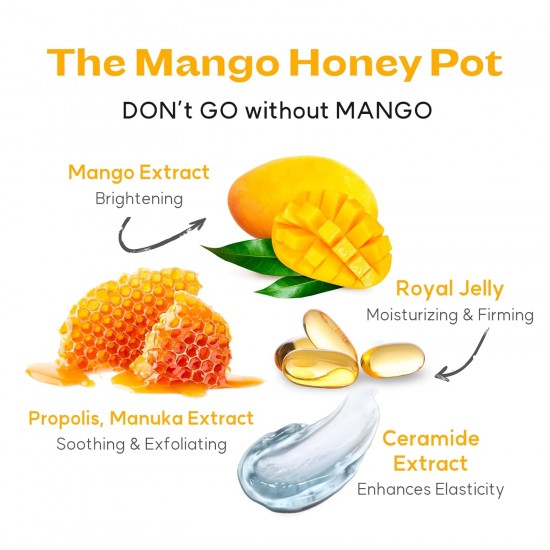 FRUDIA - Mango Honey Sleep Lip Mask 10g FRUDIA - Mango Honey Sleep Lip Mask 10g