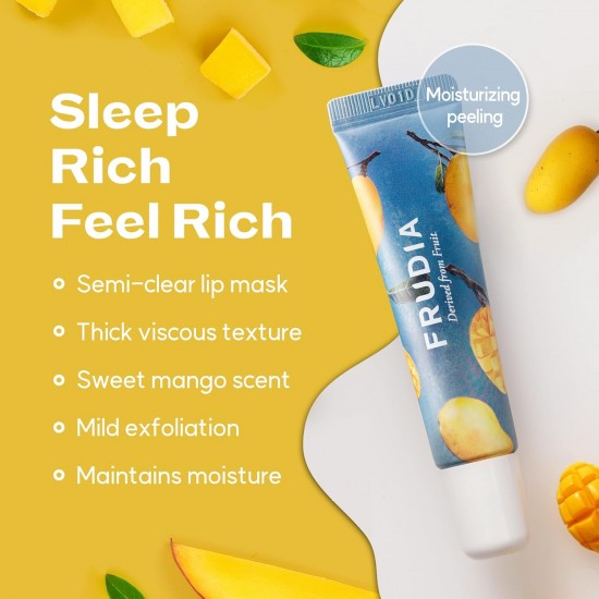 FRUDIA - Mango Honey Sleep Lip Mask 10g FRUDIA - Mango Honey Sleep Lip Mask 10g
