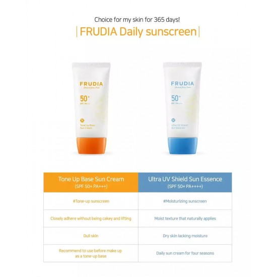 FRUDIA - Ultra UV Shield Sun Essense SPF50+ PA++++ FRUDIA - Ultra UV Shield Sun Essense SPF50+ PA++++