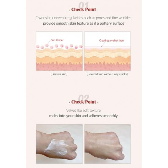 FRUDIA - Pore Blurring Velvet Fit Blurring Sun Primer SPF50+ PA++++ FRUDIA - Pore Blurring Velvet Fit Blurring Sun Primer SPF50+ PA++++