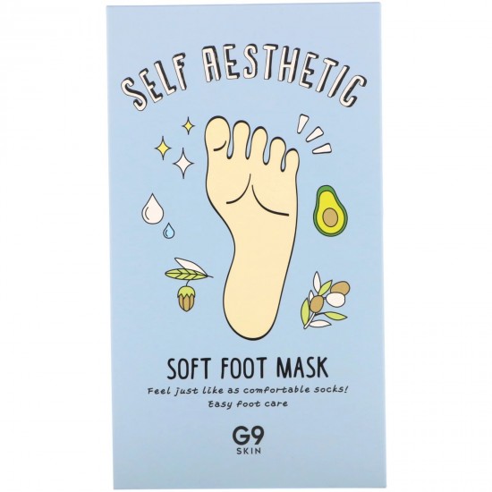 G9 SKIN Self Aesthetic Soft Foot Mask 1pc G9 SKIN Self Aesthetic Soft Foot Mask 1pc
