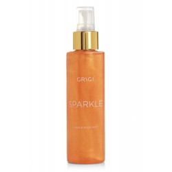 GRIGI Sparkle Hair & Body Mist - Luminous Peach Coral 150ml