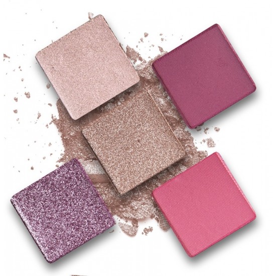GRIGI PRO Metallic & Shimmer Eyeshadow Palette - Pink & Purple N.504 12gr GRIGI PRO Metallic & Shimmer Eyeshadow Palette - Pink & Purple N.504 12gr