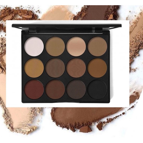 GRIGI Premium Eyeshadow Palette - The Matt Paradise N.301 GRIGI Premium Eyeshadow Palette - The Matt Paradise N.301