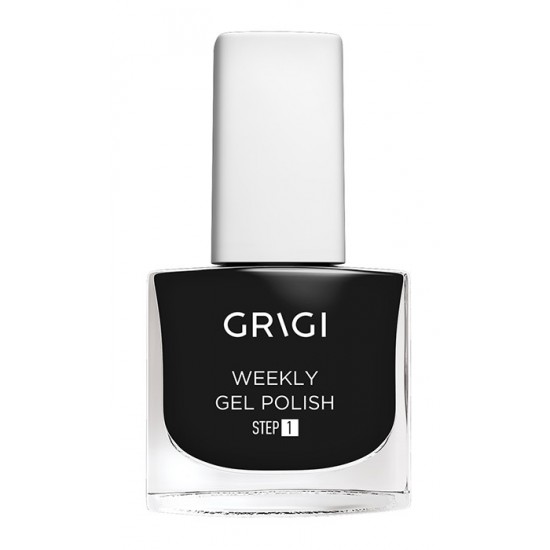 GRIGI Weekly Gel Nail Polish Black N620 12ml