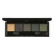 GRIGI PRO Metallic & Shimmer Eyeshadow Palette - The Green Paradise N.507 12gr