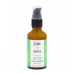 LIEBE DIE NATUR Κρέμα Προσώπου Νυχτός με Aloe Vera & BIO Shea Butter 50ml