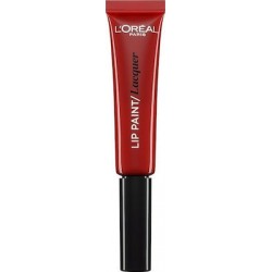 L'OREAL Infallible Lip Paint Lacquer - 105 Red Fiction 8ml