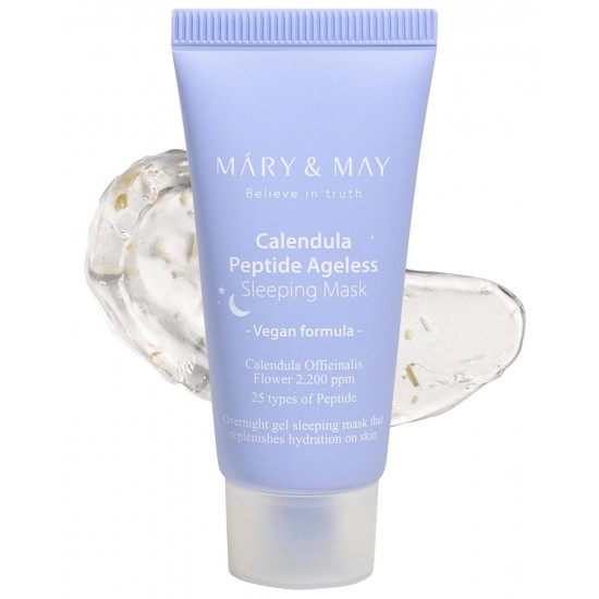 Mary&May Calendula Peptide - Ageless Sleeping Mask 30g Mary&May Calendula Peptide - Ageless Sleeping Mask 30g