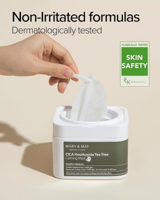 Mary&May Cica Tea Tree - Shoothing Mask 30pcs.