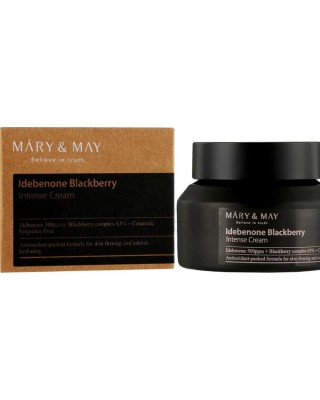 Mary&May Idebenone and Blackberry Intense Cream - Anti-Wrinkle Cream 70g
