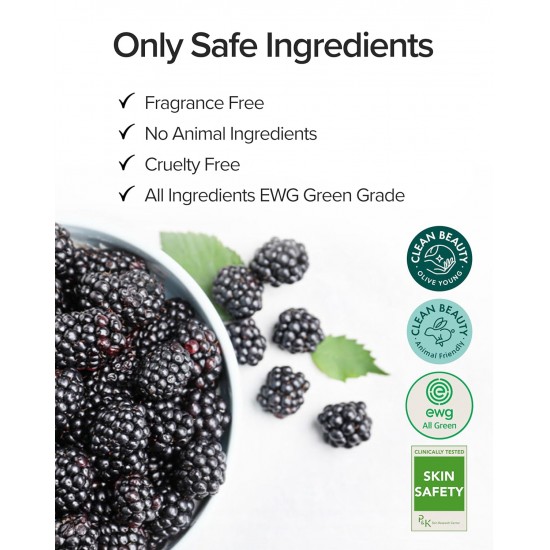 Mary&May Idebenone and Blackberry Intense Cream - Anti-Wrinkle Cream 70g