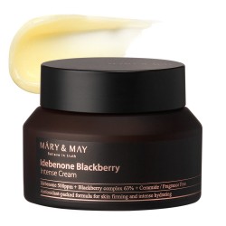 Mary&May Idebenone Blackberry Intense Cream - Anti-Wrinkle Cream 70g