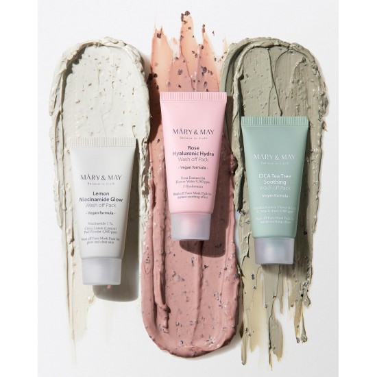 Mary&May Glow Wash Off Mask - Illuminating Clay Mask 30g Mary&May Glow Wash Off Mask - Illuminating Clay Mask 30g