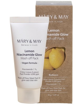 Mary&May Glow Wash Off Mask - Illuminating Clay Mask 30g