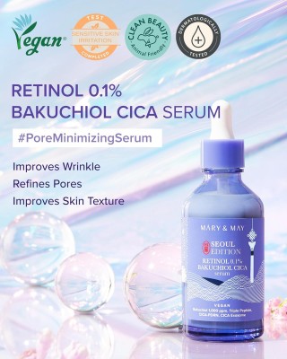 Mary&May Centella Asiatica Retinol 0.1% Bakuchiol - Tightening Cica Serum 80ml
