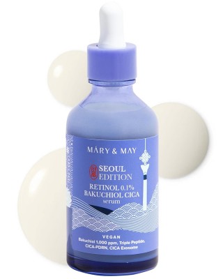 Mary&May Centella Asiatica Retinol 0.1% Bakuchiol - Tightening Cica Serum 80ml