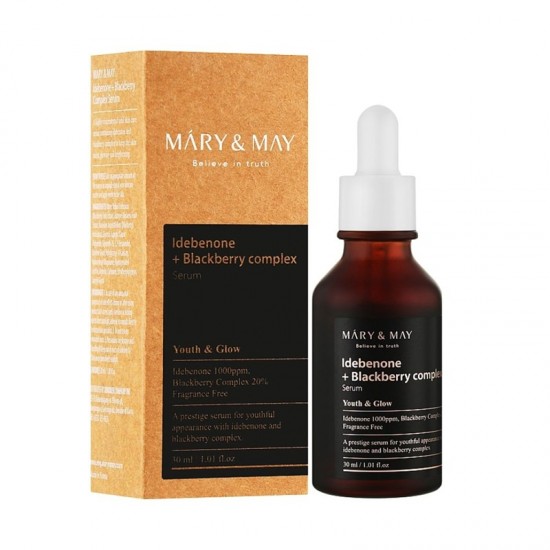 Mary&May Idebenone and Blackberry  - Complex Serum 30g