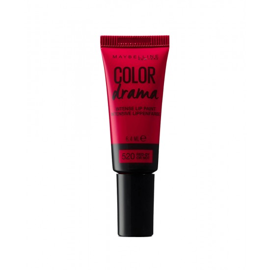 MAYBELLINE Color Drama Lip Paint - 520 Red-Dy Or Not 6.4ml
