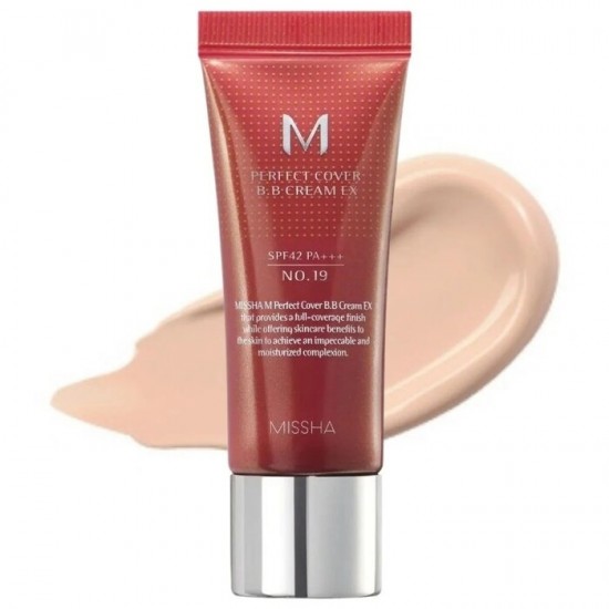 MISSHA Perfect Cover BB Cream - No.19 Cool Ivory SPF42 PA+++ 20ml MISSHA Perfect Cover BB Cream - No.19 Cool Ivory SPF42 PA+++ 20ml