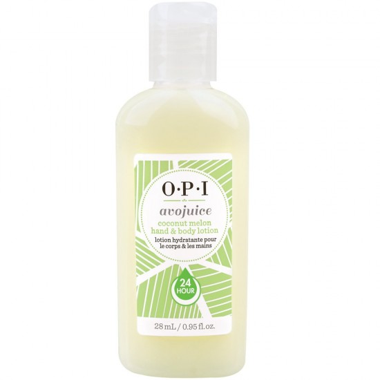 OPI Avojuice Hand and Body Lotion - Coconut Melon 28ml OPI Avojuice Hand and Body Lotion - Coconut Melon 28ml