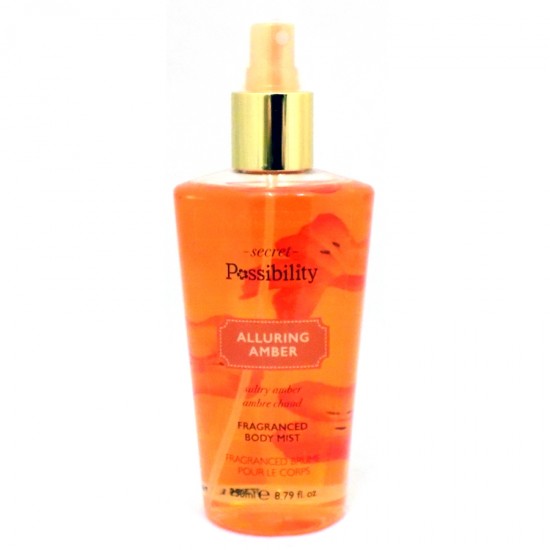 POSSIBILITY Secret Fragranced Body Mist - Alluring Amber 200ml