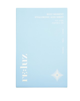 RELUZ Hydrogel Mask - REEZ MOMENT - Hyaluronic Acid 31ml