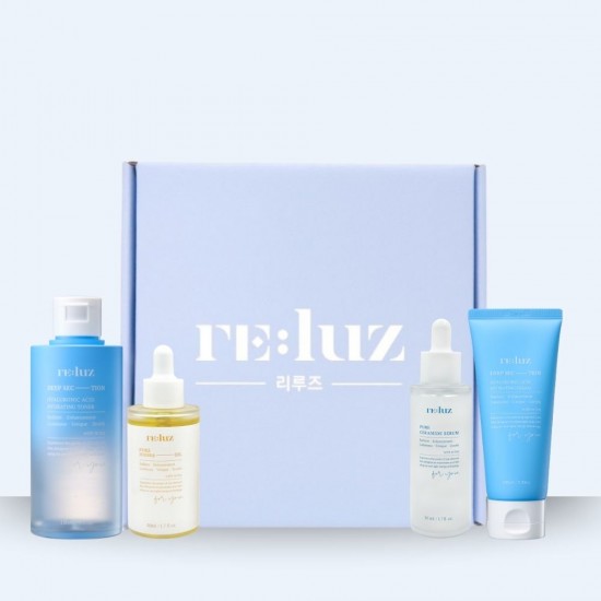 RELUZ – LEVEL UP YOUR SKINGAME | Premium Skin Glow Set 4τμχ