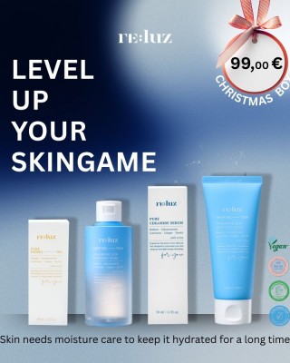 RELUZ – LEVEL UP YOUR SKINGAME | Premium Skin Glow Set 4τμχ