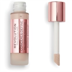 MAKEUP REVOLUTION Conceal & Define Foundation - F2 23ml