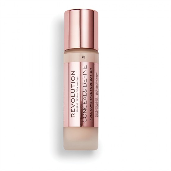 MAKEUP REVOLUTION Conceal & Define Foundation - F3 23ml MAKEUP REVOLUTION Conceal & Define Foundation - F3 23ml