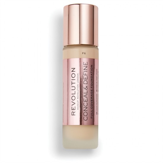 MAKEUP REVOLUTION Conceal & Define Foundation - F6 23ml MAKEUP REVOLUTION Conceal & Define Foundation - F6 23ml