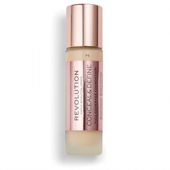 MAKEUP REVOLUTION Conceal & Define Foundation - F6 23ml