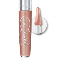 RIMMEL London Stay Glossy Lip Gloss - 155 Purple Parlour 5.5ml