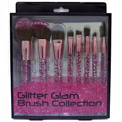 ROYAL COSMETICS Glitter Glam Brush Collection (σετ 8 πινέλων)