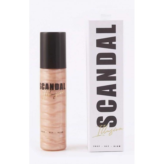 SCANDAL BEAUTY illusion Prep-Set-Glow Σπρέι προετοιμασίας και Σεταρiσματος Λάμψης - Light 140ml