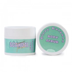 SCANDAL BEAUTY Touch Body Scrub - Dirty Balance  Άρωμα Μπανάνα & Καρύδα 200ml  