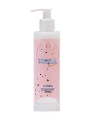 SCANDAL BEAUTY Touch Shimmer Body Lotion - Strong Heartbeat με Λάμψη και 'Αρωμα Βανίλια & Κανέλα 200ml