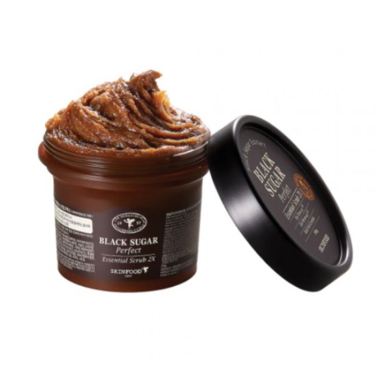 SKINFOOD Black Sugar Perfect Essential Scrub x2 210gr