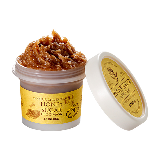 SKINFOOD Moisturize & Exfoliate Face Mask - Honey Sugar 120gr