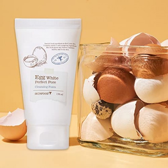 SKINFOOD Egg White Pore Control Cleansing Foam 150gr SKINFOOD Egg White Pore Control Cleansing Foam 150gr