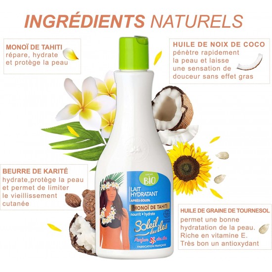SOLEIL DES ILES After Sun Milk Body Balm Hydration & Nourishing - Des Iles 150ml SOLEIL DES ILES After Sun Milk Body Balm Hydration & Nourishing - Des Iles 150ml