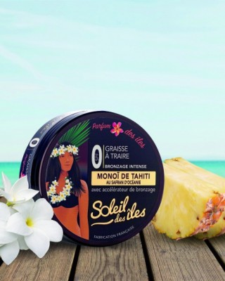 SOLEIL DES ILES Body Butter Intensive Tanning Monoi De Tahiti SPF0 - Des iles 150ml