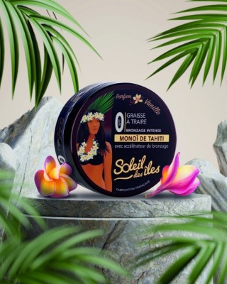 SOLEIL DES ILES Body Butter Intensive Tanning Monoi De Tahiti SPF0 - Vanilla 150ml